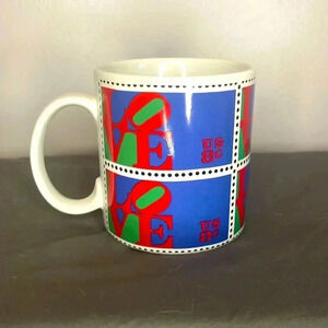 Vintage 1997 USPS Love Stamp US 8 Cents Red Blue Green